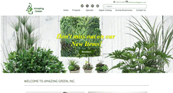 Desktop Screenshot of amazinggreen.com
